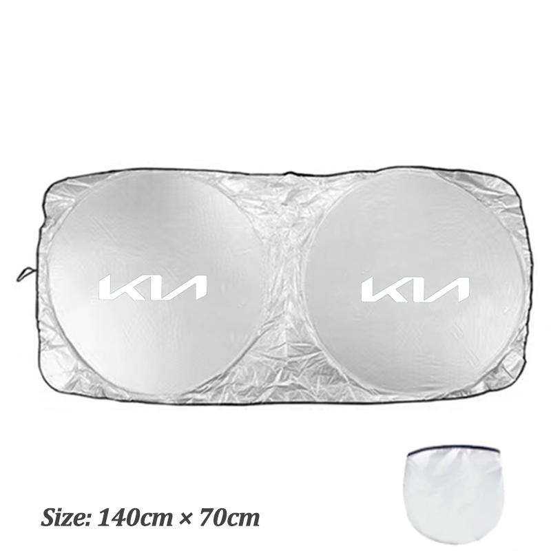 Sticker Car Windshield Sun Shade Cover Blocks Rays Protector Interior For Kia Sportage Ceed Picanto Niro Forte 5 3 4 K7 K5 K8 K3