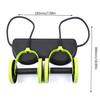 Puller Double-Wheel Abdomen Pull Rope Exercise Muscle Abdominal Equipment