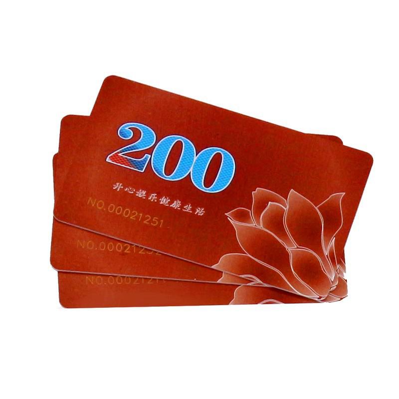Chip Coin Card: Waterproof PVC Casino & Mahjong Voucher Chip