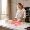 Backform Set Herz Quadrat Sechseck Oval Rund Form Antihaft für Backen