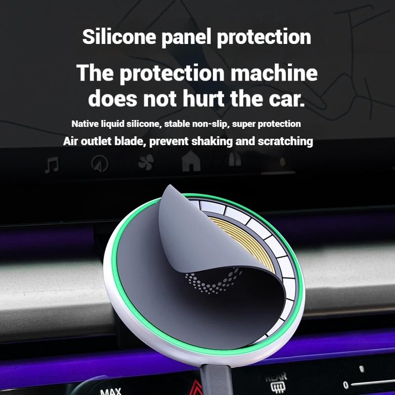 For BMW 5 3 Series X3 X5 X6 X7 G60 G20 G05 G06 G07 Car Phone Mount Holder 15W Magnetic Magsafe Wireless Charger Accessories