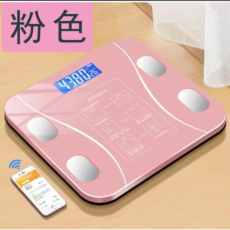 

Digital Weight & BMI Monitor with App Sync | High Precision Body Composition Analyzer for Home Use | 13 Health Metrics Charging рожевий
