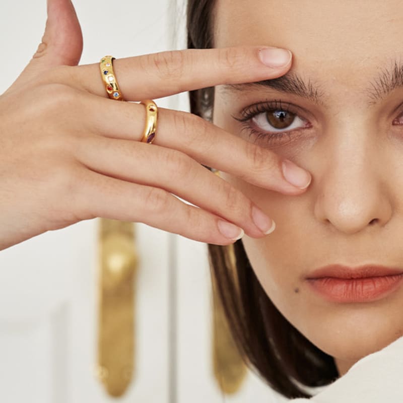 

LAYERMOOD 23 Color pop Ring-gold No. 15