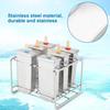 Stainless Steel Molds Ice Cream Industrial Home Kitchen DIY Ice Pop Mould Maker Tool(4#)