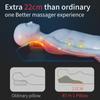 JINKAIRUI Neck Massager Car Home Cervical Shiatsu Massage Shoulder Back Waist Body Electric Massage Pillow Cushion Relieve Pain