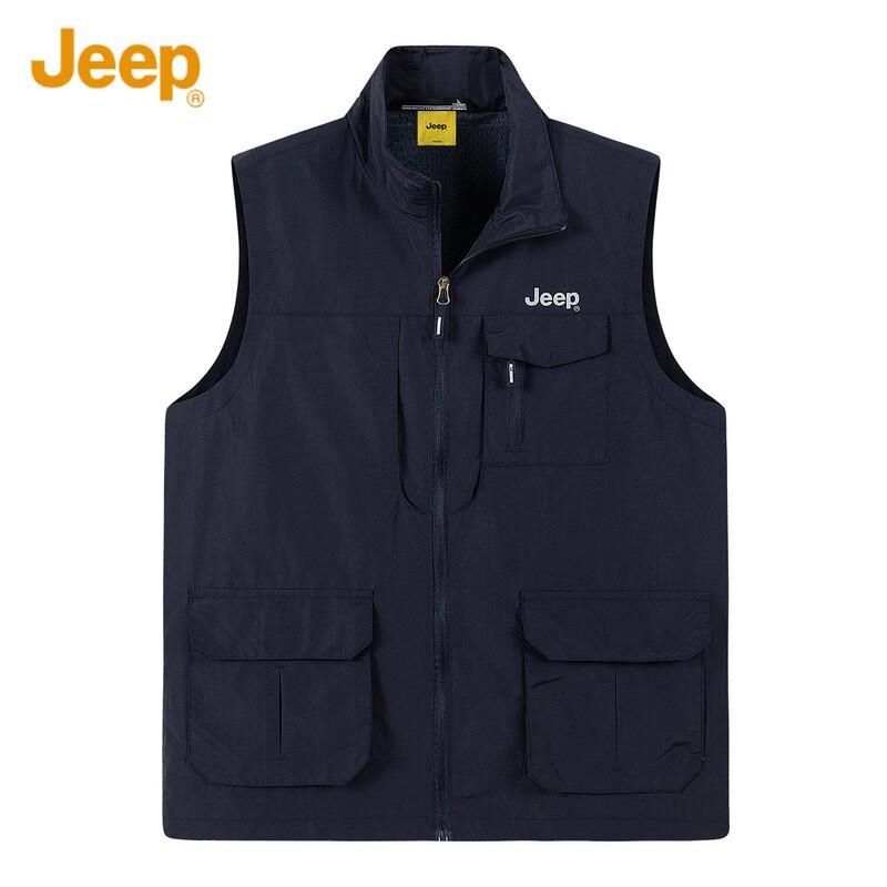 JEEP Men's Multi-Pocket Outdoor Vest