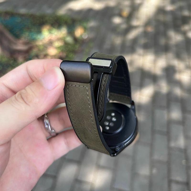 Leather Silicone Strap For CMF Watch Pro 2 Band Wristband Magnetic Buckle Bracelet For CMF by Nothing Watch Pro 2 Watchband Belt