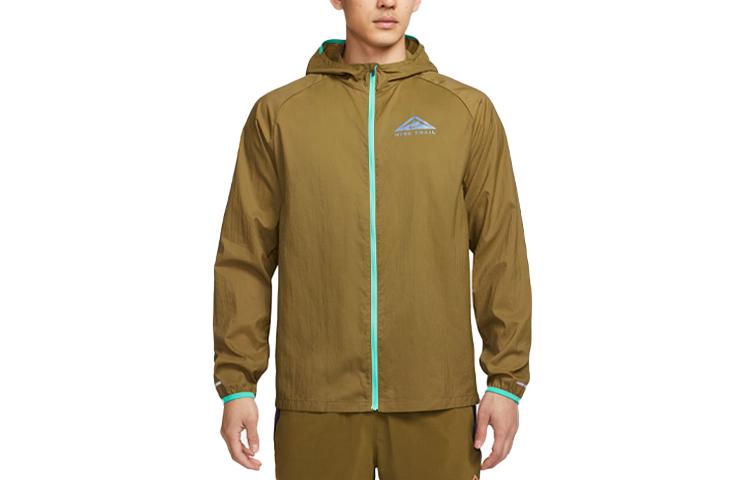 Nike Jackets Men s Olive Green Hooded Moderate Other DX6884-368 M