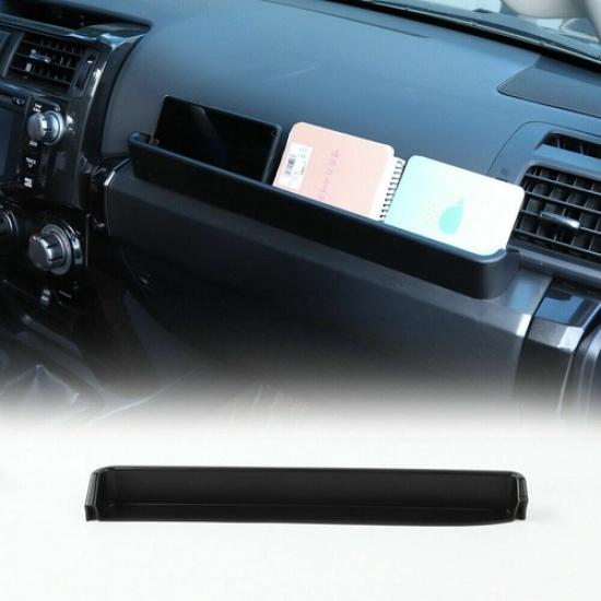 Passenger Armrest Storage Box Tray Organizer For 4Runner 2014+ Black Accessories