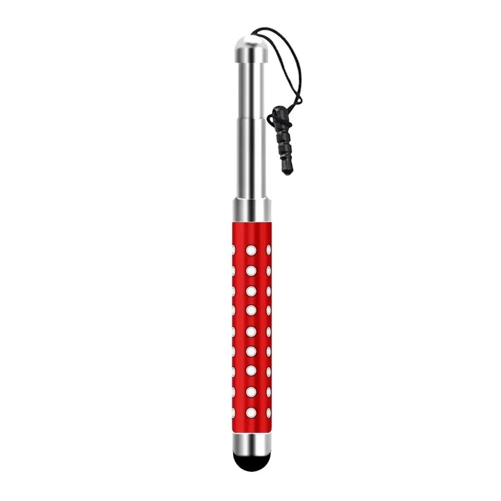1 pz Mini Penna Stilo Capacitiva Universale Portatile Multifunzione Estensibile per Cellulari Tablet PC per iPad
