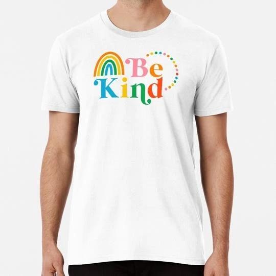 Be Kind Rainbow Size S to 5XL Made in the USA T-Shirt M