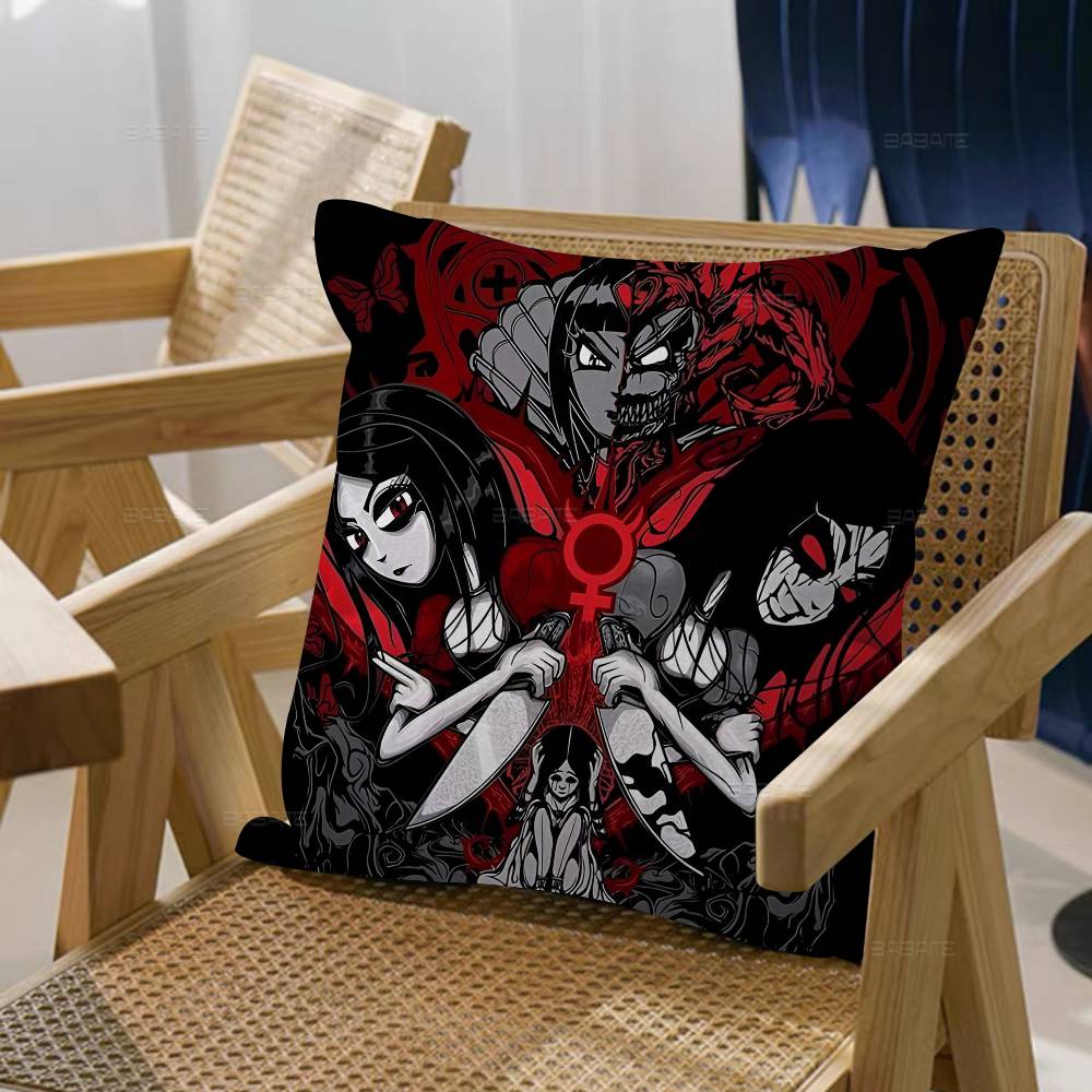 Game A-Alice Madness Returns 45*45cm Cushion Cover Pillow Cover Decor Pillowcase Home Pillowcase For Couch Pillow