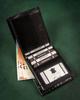 Large men's leather wallet without clasp - Rovicky