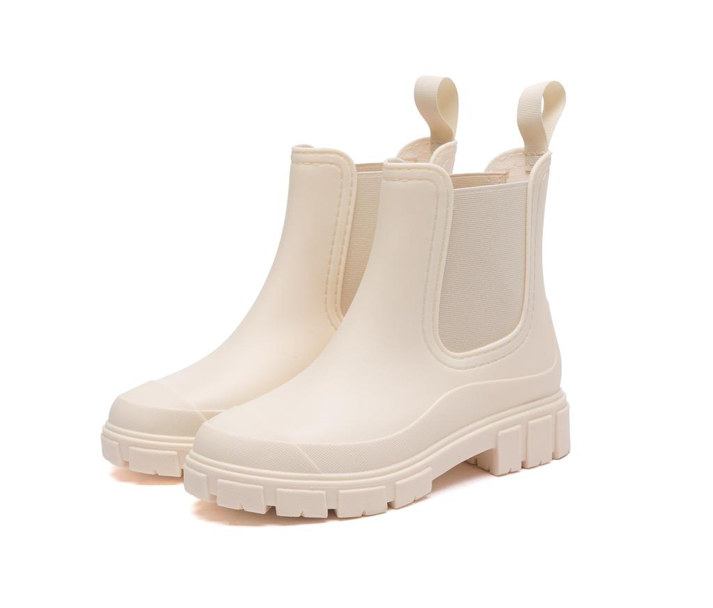 G300 Rain Short and Comfortable Japanese Shoe GIO&GIA Women's Boots, Boots, Stylish, Non-Slip, Soft, (Beige, Size, Adult, 23.5 cm)