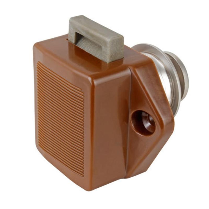 Round Flush Pull Slam for Latch Embedded Pulling Ring Lock for Travel Trailer RV