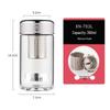 Antibacterial Double-Layer Glass Tea Infuser Bottle