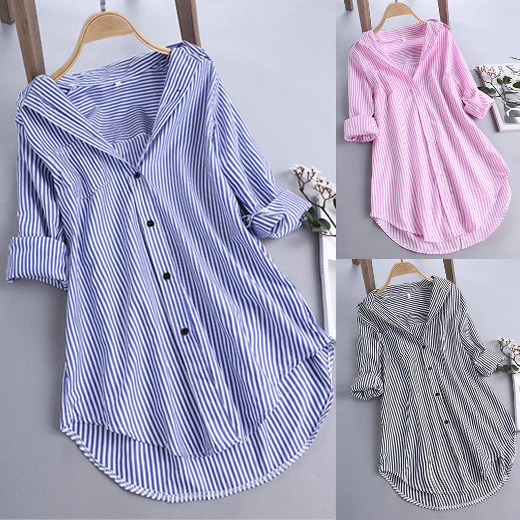 Cotton Linen Women's Shirt 4XL Plus Size Long Sleeve Turn Down Collar Blouse Women Beach Style Women Autumn Clothes Top Chic