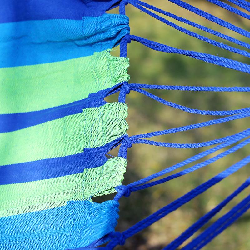 Anti-Rollover Thickened Canvas Hammock - Single/Double for Students & Adults