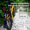 Ultra-Light 20 Inch Mountain Bike Mudguard Full Coverage Mud Tile Wide Water Board Bicycle Riding Equipment Accessories