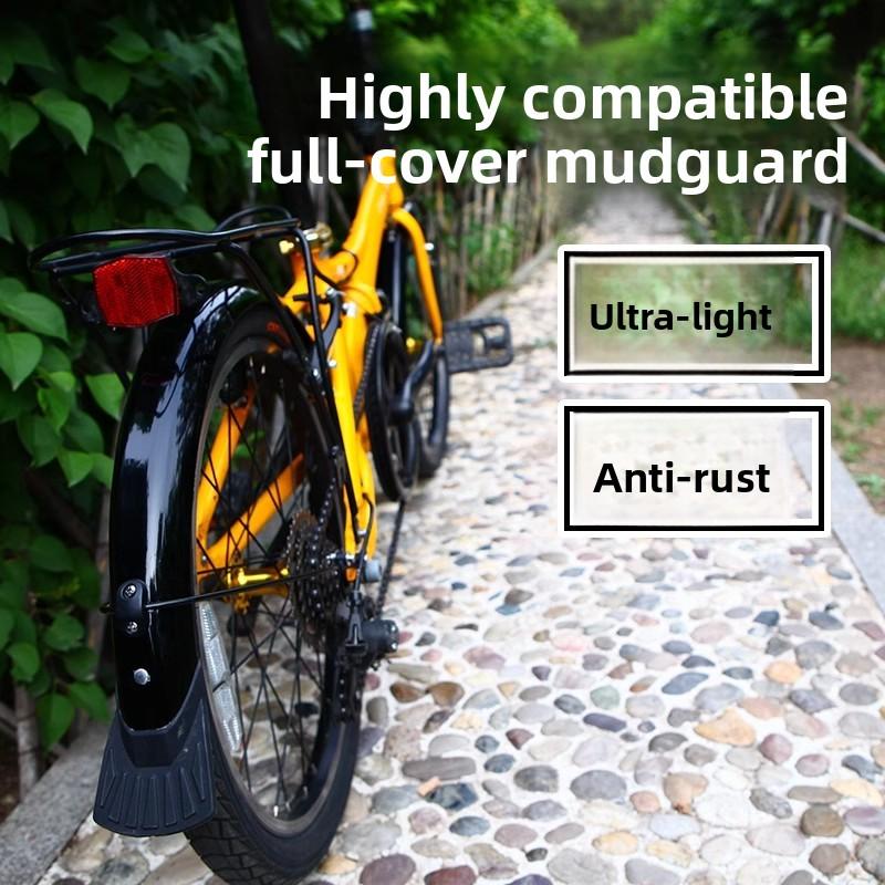 Ultra-Light 20 Inch Mountain Bike Mudguard Full Coverage Mud Tile Wide Water Board Bicycle Riding Equipment Accessories