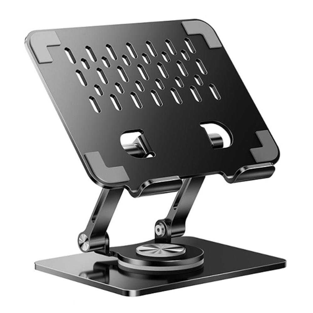 

P2083 Heat Dissipation Alloy Steel 360 Degree Rotating Desktop Stand for Mobile Phone Tablet A