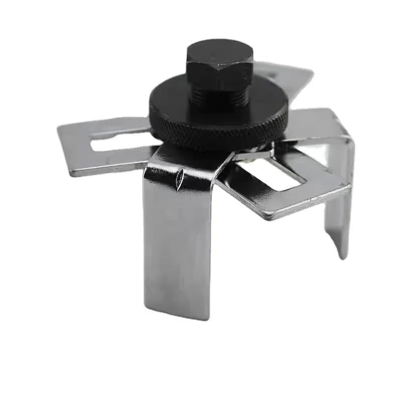 3 Jaws Adjustable Oil Fuel Pump Tank Lid Lock Ring Sender Spanner Wrench Removal Tool for Automotive Maintenance