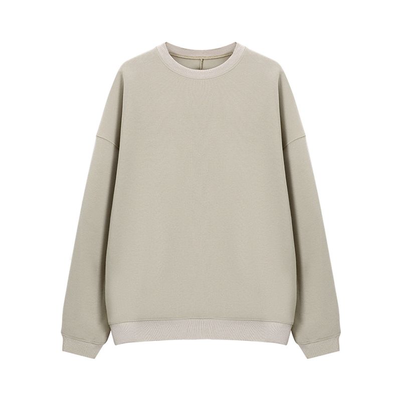 Yellow Early Autumn New Arrival Loose Casual Long Sleeve Sweatshirt