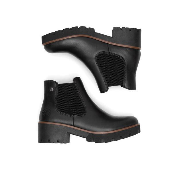 Rieker 79265-02 Ankle Boots, Black