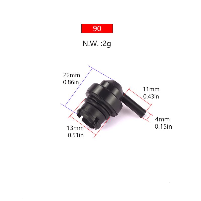 Fuel Tank Vent Valve Pressure Regulator Balancer For Ms200T And Fs90 For Ms250 Lawn Mower Parts Garden Tools
