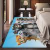 T-Talking T-Tom And F-Friends Room Mats Cheaper Anti-slip Modern Living Room Balcony Printed Household Carpets