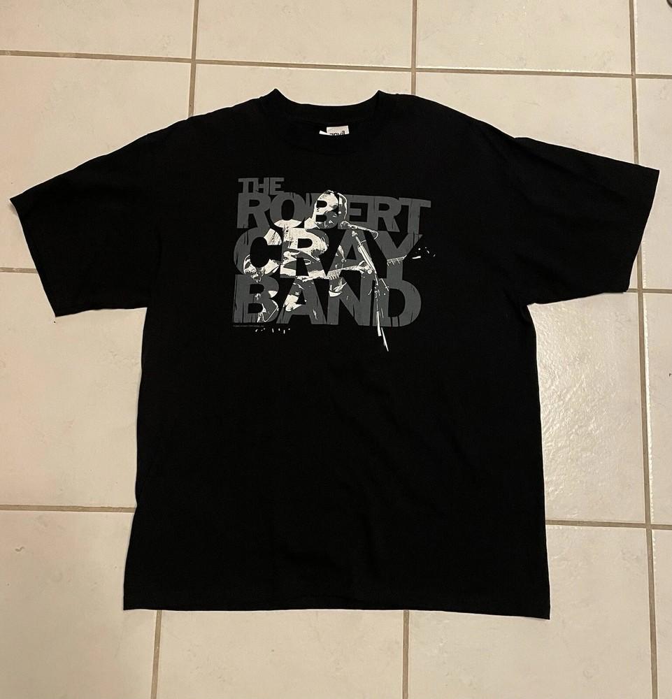 The Robert Cray Band Concert Tour Shirt 2007 Black 2Sided Remake Unisex T-Shirt XL