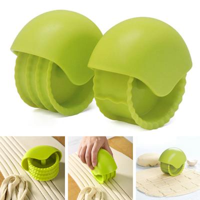 Tagliapasta da cucina Round Twist 360 Rolling Edge per afferrare il tagliapasta
