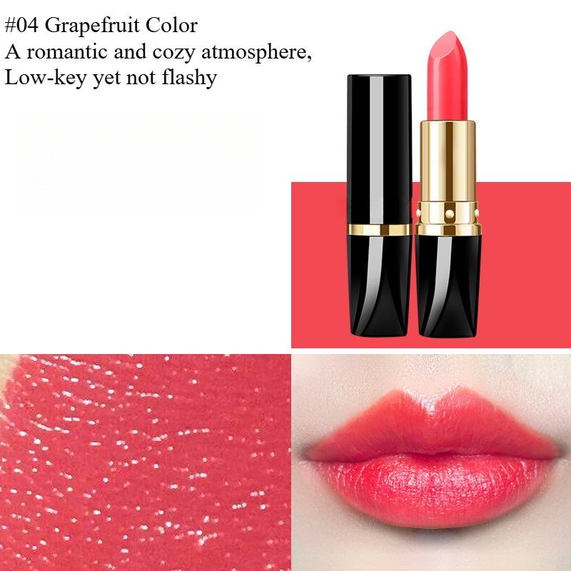 1PC Carotene Lipstick Moisturizing, Not Easy To Fade and Dip Into the Cup, Warm Color Lipstick Makeup Lipstick