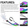Winter Trolling Rotating Wobbler Spinner Bait Spinner Lure Sinking Hard Bait Long Cast Bait Spoon