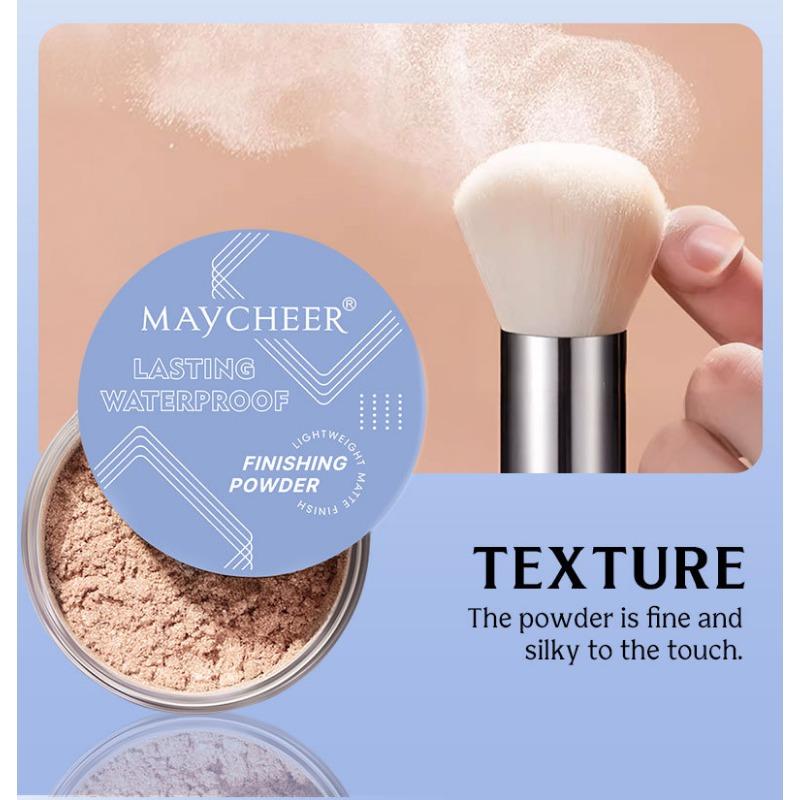 Maycheer Long Lasting Waterproof Matte Loose Powder For Setting Makeup