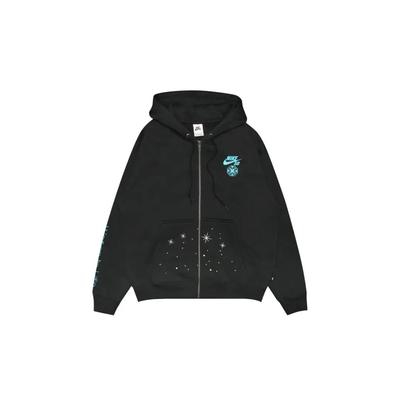 Zip Up Hooded Sweatshirt Greenwood L/S Max90 Nike SB X Di'Orr Black