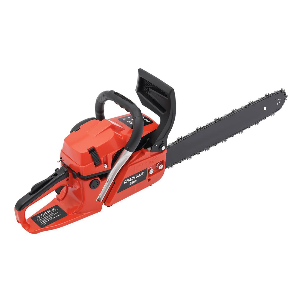 58CC 2 Stroke 20inch Gas Chainsaw Gasoline Powered Chain Saws Cutting Wood Good Heat Dissipation for Wood Cutting,Forest Felling