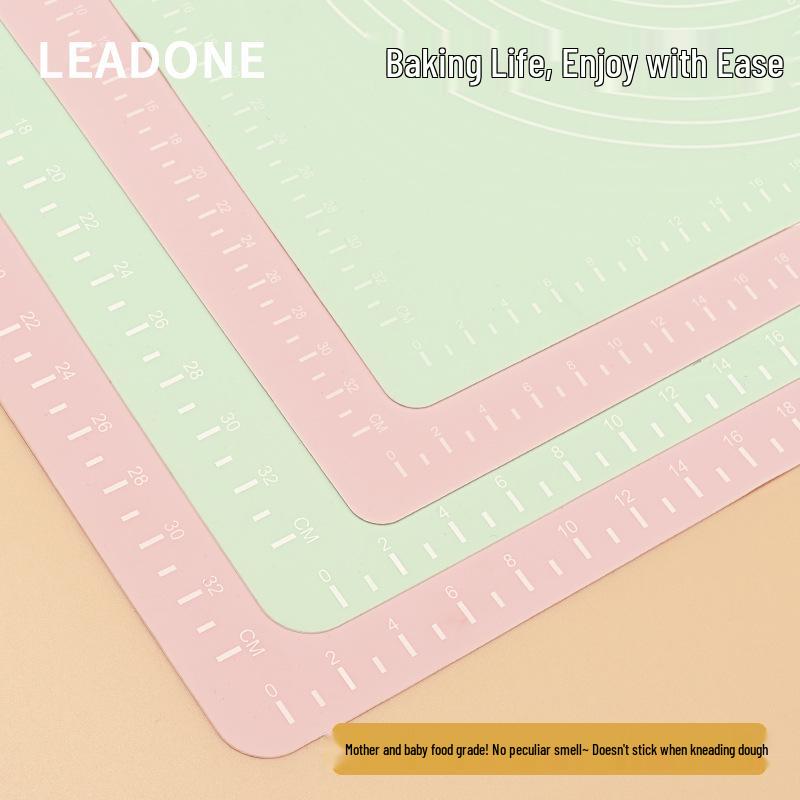 Large Non-stick Silicone Baking & Kneading Mat - Heat Resistant, Durable Cutting Board & Rolling Surface
