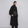 LESS Women's 2023 Winter Merino Wool Long Coat