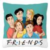 Federe Cuscino Decorazione Soggiorno Serie TV Friends   Copricuscino da Esterno per Sedia Copricuscino Decorativo Colore Sedia