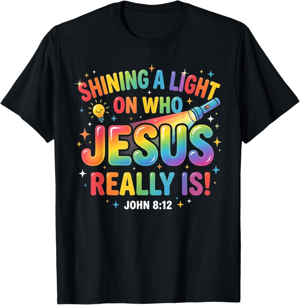Jesus Light of The World Illumination Station VBS 2026 T-Shirt