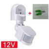 Motion Sensor LED Light 85-265V Automatic Infrared PIR Infrared Detector 180 Degree Rotating Outdoor Timer Switch Motion Sensor