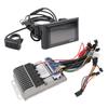 Brushless Motor Speed Controller Kit Water Proof LCD Display Panel for Scooter 36V 48V 60V 500W 28A Cast Aluminum ZM