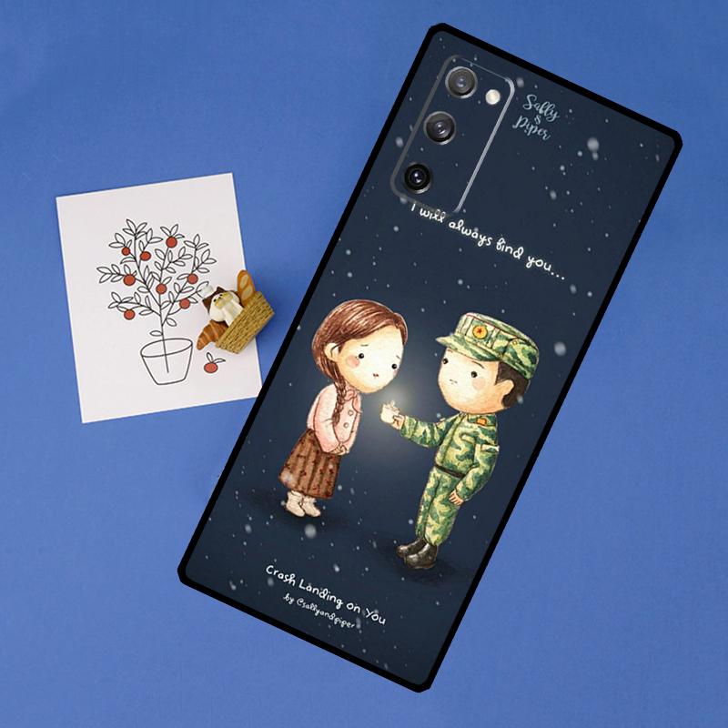 Crash Landing On You Phone Case For Samsung Galaxy S25 Ultra S9 S10 S20 S21 S22 Plus S24 FE S23 Ultra Back Cover