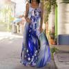 Women's Slip Dress Maxi Long Dress Gemstone Pattern Print Dress Spring & Summer Leisure Vacation