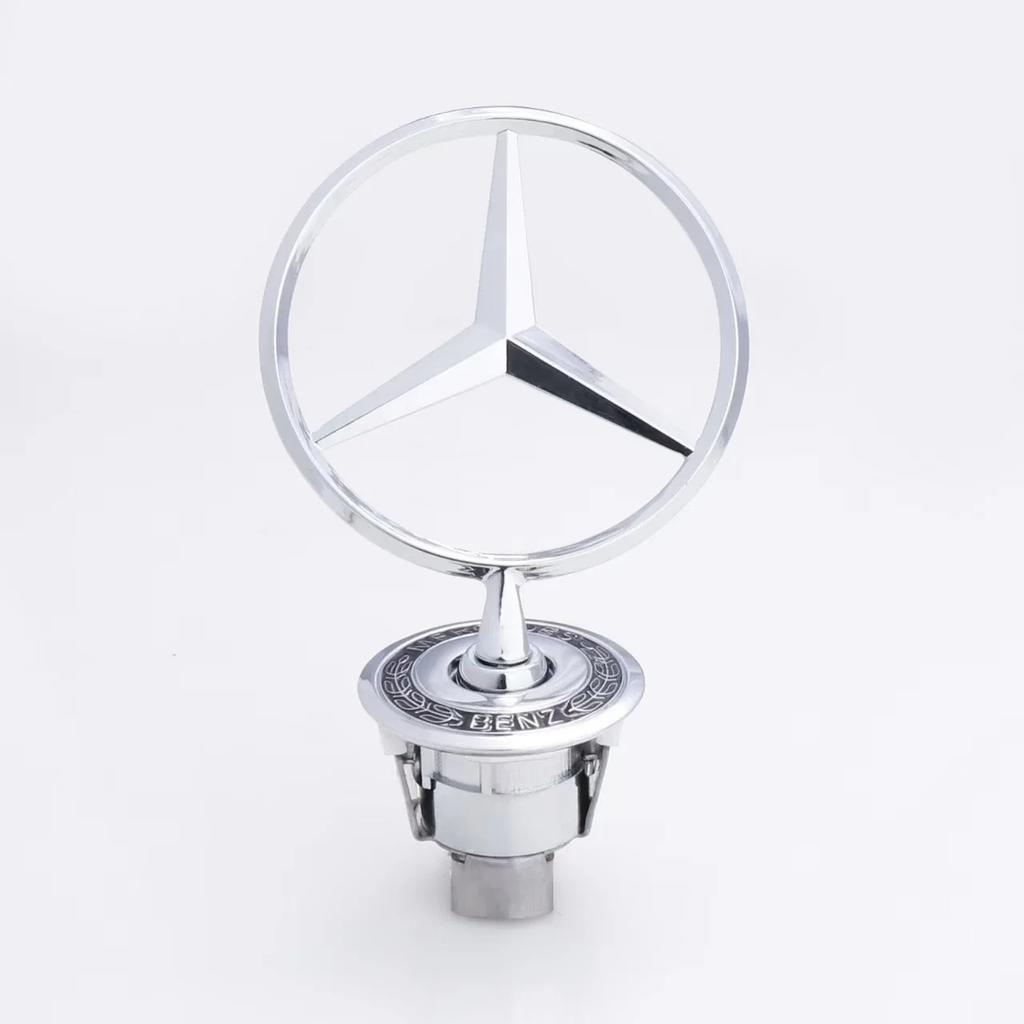 For Mercedes Benz Metal Star Bonnet Hood Logo Emblem Badge For Mercedes Benz AMG Maybach W204 W205 W203 W211 W212 W213 C180 C200