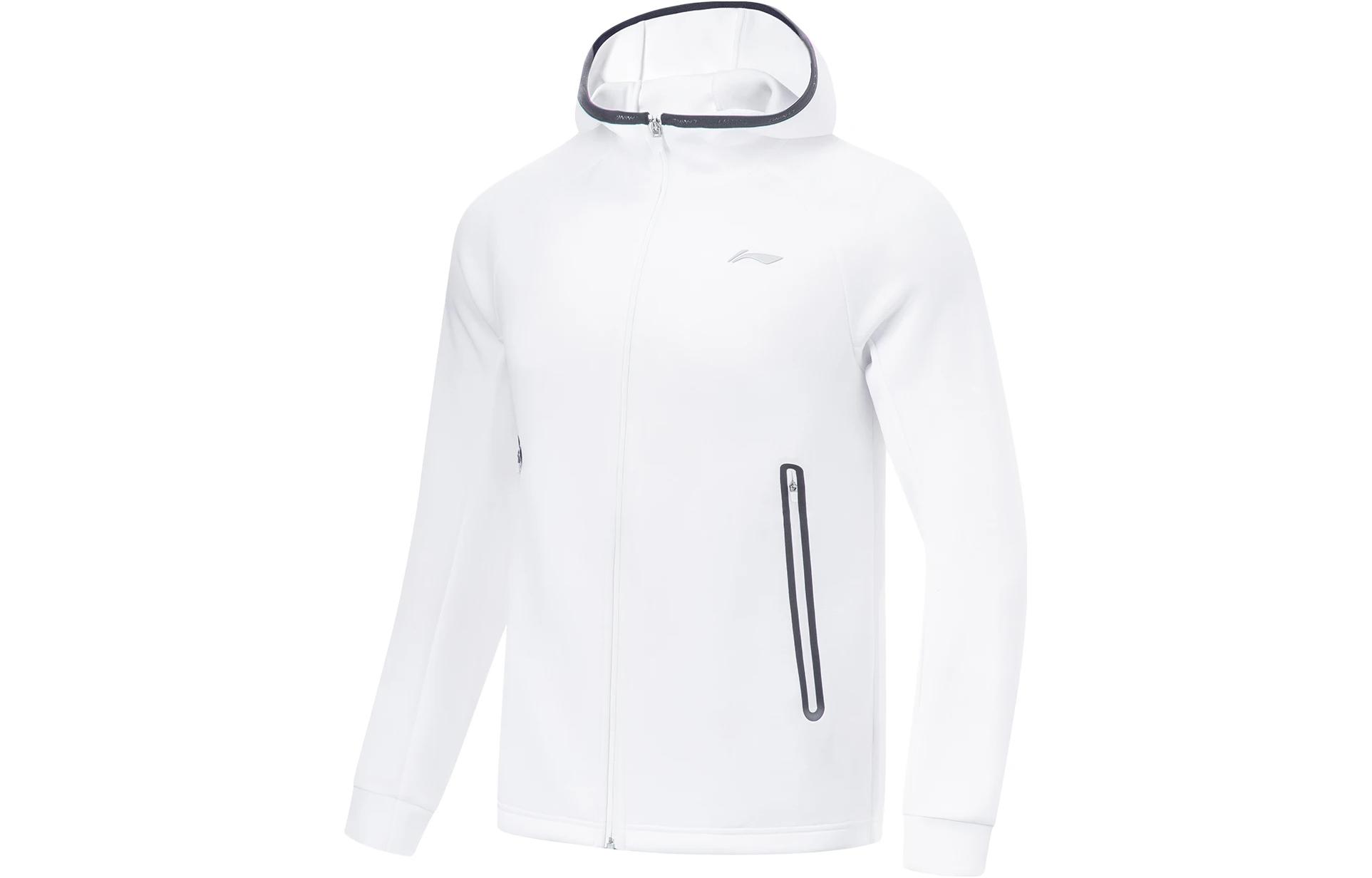 Li Ning Sweatshirt Men s Standard White AWDT439-5 2XL
