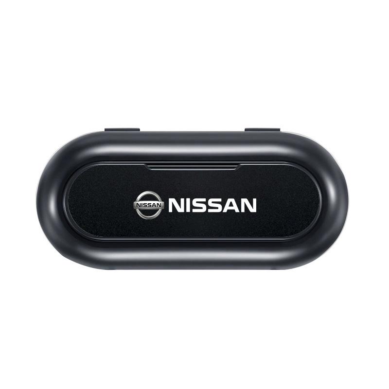 1 buc Cutie de depozitare pentru ochelari pe parasolarul mașinii Suport Organizator Accesorii auto Pentru Nissan Nismo Tiida Sylphy Teana X Trail T30 T32 Almera Qashqai J10 J11