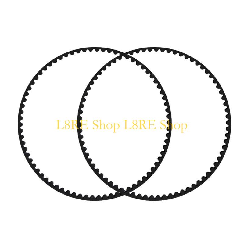 

L8RE 2/4Pcs Replacement Transmission Belt Wear Resistant Vacuum Cleaner Rubber Belt for 3M210