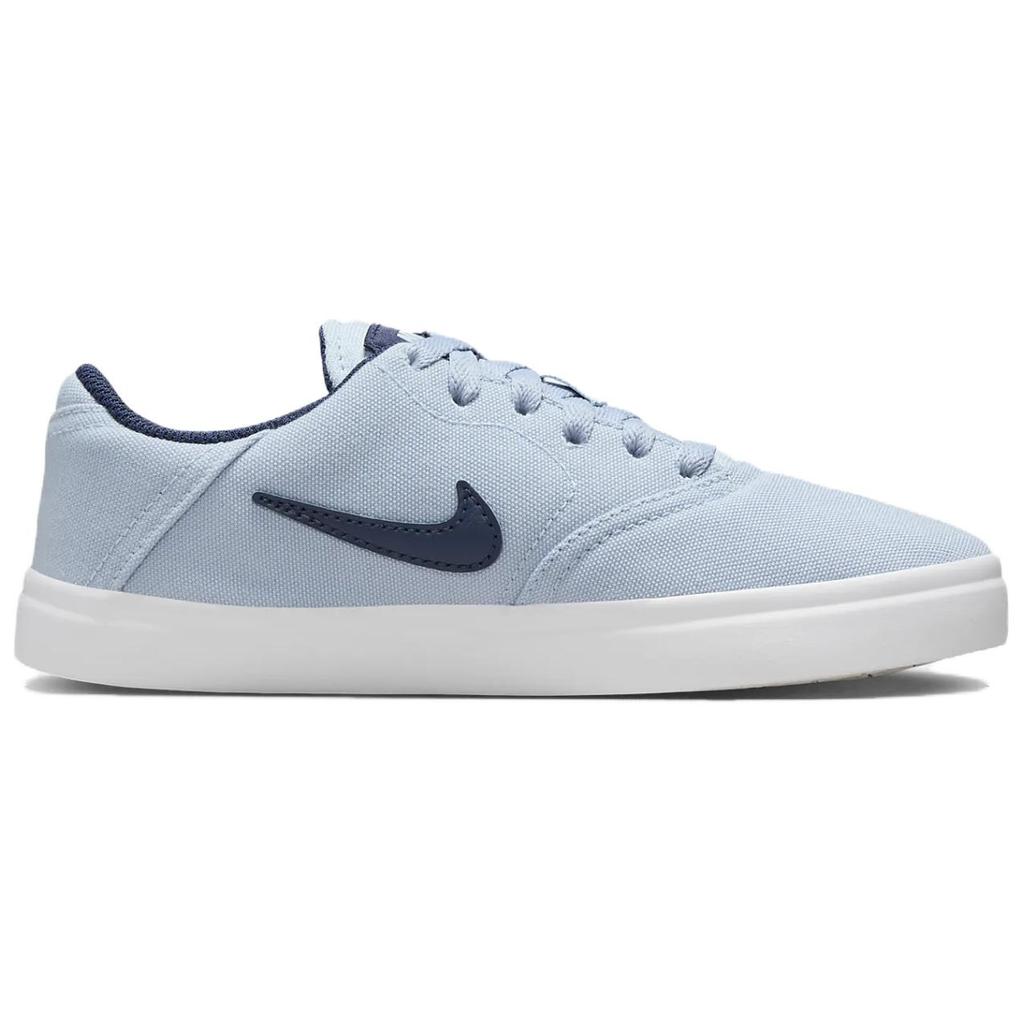 Nike Check Canvas SB GS Light Armory Blue Kids Sneakers White Midnight-Navy 905373-407